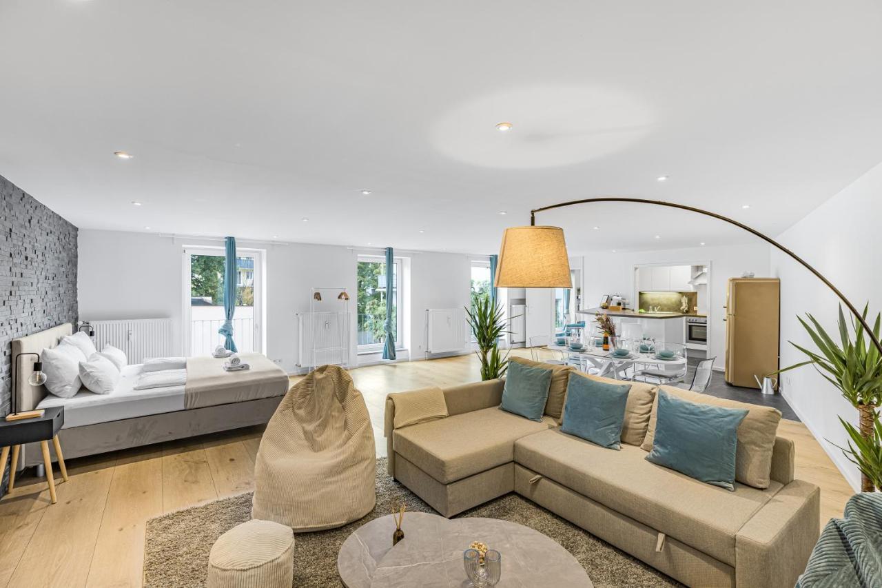 Prime - City Apartment Fuer 6 - Neu & Modern Мюнхен Экстерьер фото