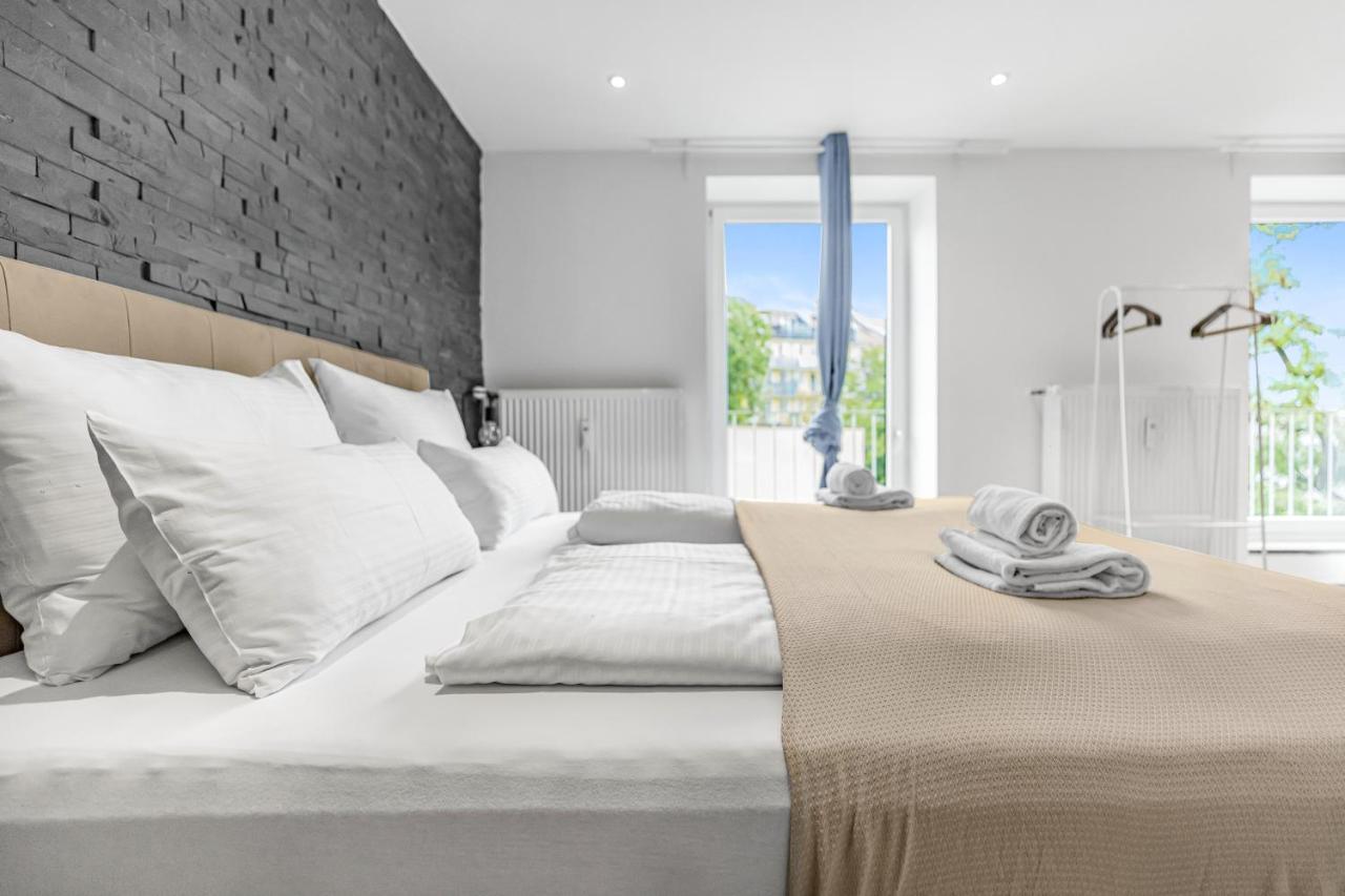 Prime - City Apartment Fuer 6 - Neu & Modern Мюнхен Экстерьер фото