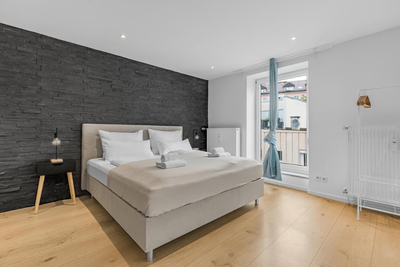Prime - City Apartment Fuer 6 - Neu & Modern Мюнхен Экстерьер фото