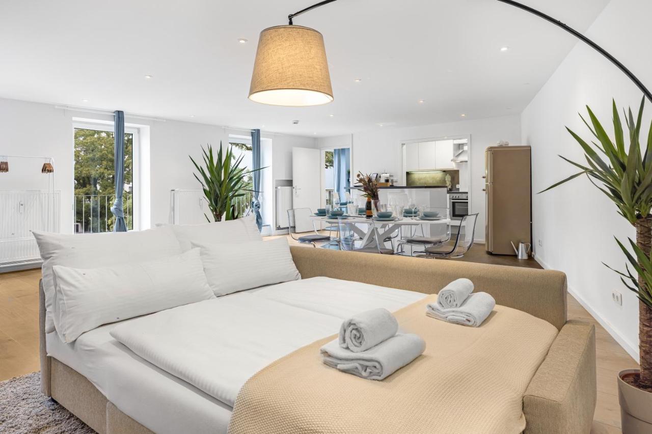 Prime - City Apartment Fuer 6 - Neu & Modern Мюнхен Экстерьер фото